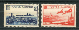 ALGERIE (RF) - POUR LES OEUVRES SOCIALES DE LA MARINE  - N° Yt 273+274** - Unused Stamps