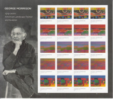 2022 United States USA George Morrison Art Painting Miniature Sheet Of 20 MNH @ BELOW FACE VALUE - Ongebruikt