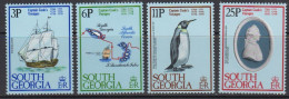 South Georgia 1979 Capt. James Cook's Voyages 4v  ** Mnh (59820) - Georgia Del Sud