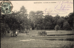 CPA Saint Cloud Hauts De Seine, Le Jardin Du Trocadero - Other & Unclassified