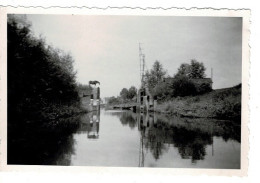 Ref 3 - Photo : Cheval Et Canal Aux Environs Et Rhoon - Pays Bas / Hollande  . - Europe