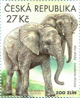 ** 993 Czech Rep. Nature Protection: Zoological Gardens III 2018 Elephant - Elefanti