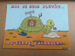 CP  Humoristique - Tortue - Schildpadden