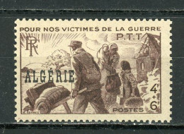 ALGERIE (RF) - POUR LES VICTIMES DE GUERRE   - N° Yt 242** - Unused Stamps
