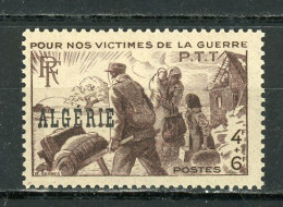 ALGERIE (RF) - POUR LES VICTIMES DE GUERRE   - N° Yt 242** - Ungebraucht