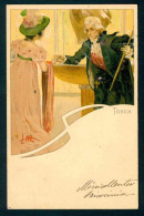 BK046  TOSCA - GIACOMO PUCCINI - ILLUSTRATOR ILLUSTRATORE 1900 - Opera