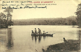 40  LABENNE - PECHEURS SUR LE LAC D' YRIEU (ref 8406) - Autres & Non Classés