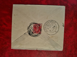 LETTRE   INDE BHILWARA POUR KUCHAMAN ROAD 1937 - Other & Unclassified