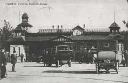 BELGIQUE - Stockel - Vue Sur L'entrée Du Champ De Courses - Animé - Voitures - Carte Postale Ancienne - St-Pieters-Woluwe - Woluwe-St-Pierre