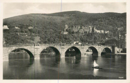 Germany Heidelberg Alte Neckarbrucke Und Schloss - Heidelberg