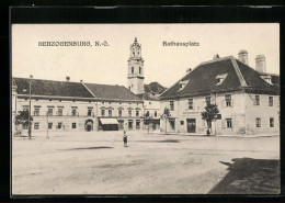 AK Herzogenburg /N.-Ö., Rathausplatz  - Other & Unclassified