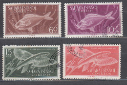 Sahara Correo 1954 Edifil 116/9 Usado - Spanische Sahara