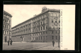 AK Wien, Wien, K. K. Staats-Gewerbeschule, Schellinggasse 13  - Andere & Zonder Classificatie