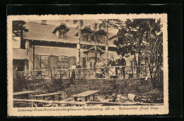 AK Parapluieberg, Erzherzog Franz Ferdinand-Schutzhaus, Restaurant-Bes. Josef Lang  - Andere & Zonder Classificatie