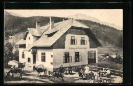 AK Prein An Der Rax, Engelbert Geyschläger`s Alpen-Gasthof Am Preiner Gscheid  - Other & Unclassified
