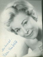 Autogrammkarte Schauspielerin Karin Himboldt, Portrait, Autogramm - Schauspieler