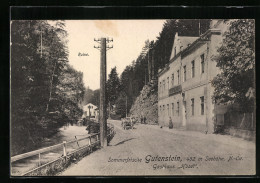 AK Gutenstein, Gasthaus Hösel Und Ruine  - Other & Unclassified