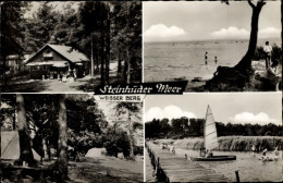 CPA Steinhude Wunstorf Niedersachsen, Steinhuder Meer, Weißer Berg, Segelboot, Steg, Campingplatz - Other & Unclassified