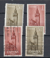 Spanish Sahara 1962 Ayuda A Sevilla - MNH And Used Sets (e-826) - Spaanse Sahara