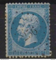 PCGC 256 Avallon Sur N°22 TBE Cote 30€ - 1862 Napoleon III