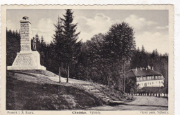 Pomnik J.S.Baara  Chodsko Vyhledy  Hotel Pens. Vyhledu - Tchéquie