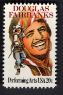 200896255 1984 SCOTT 2088 (XX) POSTFRIS MINT NEVER HINGED - PERFORMING ARTS - DOUGLAS FAIRBANKS ACTOR - Nuevos