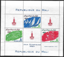 MALI 1980 Olympic Games Moscow MNH - Estate 1980: Mosca