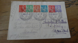 Entier Postal Toulouse Pout La MAURITANIE - 1944  ............. BOITE1  ....... 540 - 1921-1960: Période Moderne