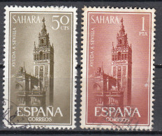 Sahara Correo 1963 Edifil 215/6 Usado - Spanische Sahara