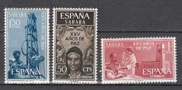 Sahara Correo 1965 Edifil 239/41 ** Mnh - Sahara Español