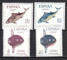 Sahara Correo 1966 Edifil 252/5 ** Mnh - Spanish Sahara