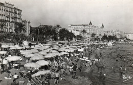 - 06 - CANNES. - La Plage De La Croisette - Scan Verso - - Cannes