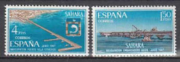 Sahara Correo 1967 Edifil 260/1 ** Mnh - Sahara Spagnolo