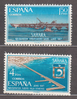 Sahara Correo 1967 Edifil 260/1 Usado - Spanische Sahara