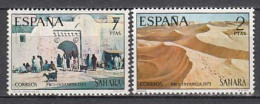 Sahara Correo 1973 Edifil 310/1 ** Mnh - Spanish Sahara