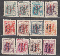 Sahara Correo 1934 Edifil 36C/47C * Mh  Sobrecarga Doble - Spanish Sahara