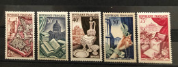 France N° 970/74 Neuf** - Unused Stamps