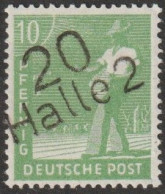 SBZ- Bezirkshand- Stempel, 1948, Mi. Nr. 169, 10 Pfg. Sämann, Bezirk 20 (OPD Halle 2)  **/MNH - Autres & Non Classés