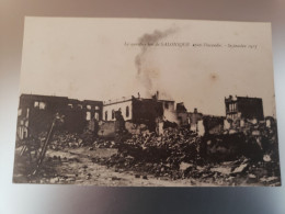Salonique - Le Quartier Bas Apres L'incendie Septembre 1917 - Griechenland