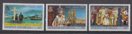 South Georgia 1977 Silver Jubilee Of Queen Elizabeth II 3v  ** Mnh (59822A) - Südgeorgien