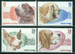 Bm Spain 1983 MiNr 2594-2597 MNH | Spanish Dogs #kar-1006a - Unused Stamps