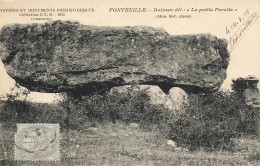 Fontenille * Le Dolmen Dit " La Petite Perotte " * Pierre Monolith Mégalithe Menhir * Villageois - Other & Unclassified