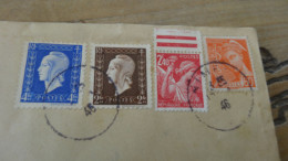 Enveloppe Recommandée NIMES 1946  ............. BOITE1  ....... 546 - 1921-1960: Modern Tijdperk