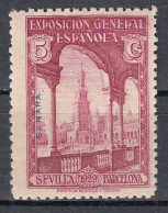 Sahara Sueltos 1929 Edifil 25 ** Mnh - Spanische Sahara