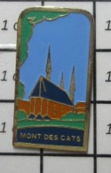 912e Pin's Pins / Beau Et Rare / AUTRES / ABBAYE CISTERCIENNE DU MONT DES CATS NORD LIGNE MAGINOT - Altri & Non Classificati