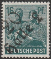 SBZ- Bezirkshand- Stempel, 1948, Mi. Nr. 172, 16 Pfg. Maurer Und Bäurerin, Bezirk 20 (OPD Halle 2)  **/MNH - Sonstige & Ohne Zuordnung