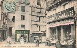 Angers * 1906 * La Rue Tire Jarret , Angers Pittoresque * Grande Cordonnerie Des Halles Maison TRIQUIER * Modes - Angers