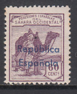 Sahara Sueltos 1932 Edifil 44B ** Mnh - Sahara Español