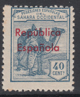 Sahara Sueltos 1932 Edifil 42B ** Mnh - Sahara Español