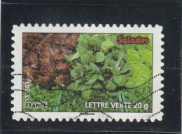 FRANCE 2012  Y&T 740      Lettre Verte 20g - Used Stamps